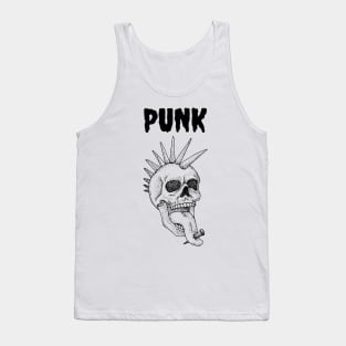 Punk Rock Skull Cool Punk Tank Top